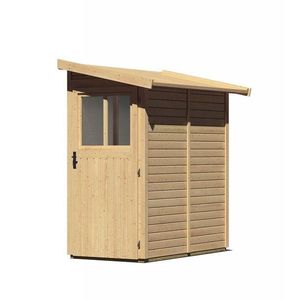 Drevený záhradný domček GÖRLITZ 99x182 cm Lanitplast vyobraziť