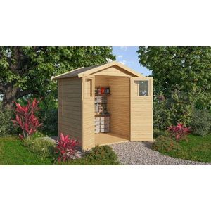 Drevený záhradný domček 180x152 cm Lanitplast vyobraziť