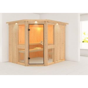 Interiérová fínska sauna AMALIA 3 Lanitplast vyobraziť