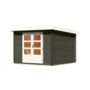 Drevený záhradný domček BASTRUP 5 Lanitplast vyobraziť
