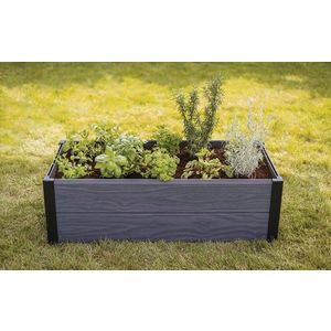 Vyvýšený záhon MAPLE sivá Keter vyobraziť