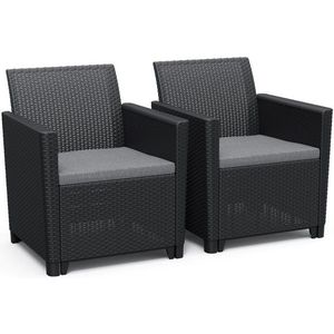 Záhradné kreslo 2 ks CLAIRE DUO Allibert vyobraziť