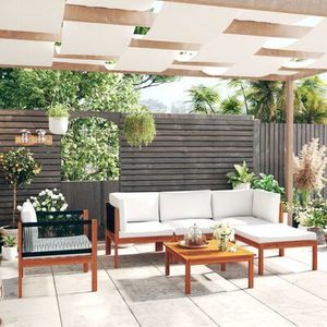 Záhradná sedacia súprava 6 ks MILADA Dekorhome vyobraziť