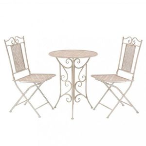 Zahradní bistro set 3 ks Dekorhome vyobraziť