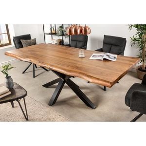 Jedálenský stôl ATHAMÁS akácie Dekorhome vyobraziť