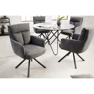 Otočné jedálenské kreslo 2 ks GYES Dekorhome vyobraziť