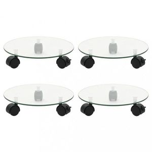 Podstavec pod kvetináč 4 ks Dekorhome vyobraziť