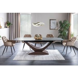 Rozkladací jedálenský stôl DOLCE CERAMIC Signal vyobraziť