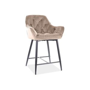Barová stolička CHERRY H-2 VELVET Signal vyobraziť