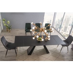 Rozkladací jedálenský stôl SALVADORE 160-240 cm Signal vyobraziť