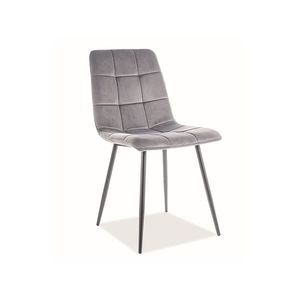 Jedálenská stolička MILA VELVET černá Signal vyobraziť