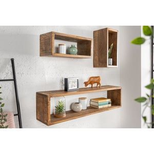 Poličky 3 ks ARTEMIS Dekorhome vyobraziť