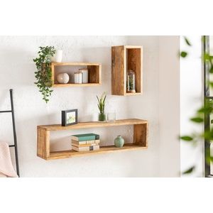 Poličky 3 ks ARTEMIS Dekorhome vyobraziť