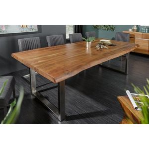 Doska pre jedálenský stôl ATHAMÁS 6 cm Dekorhome vyobraziť