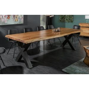 Jedálenský stôl ATHAMÁS akácie Dekorhome vyobraziť