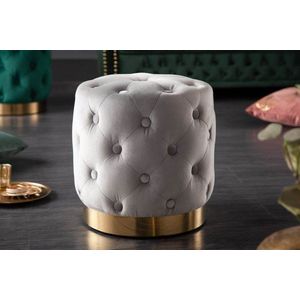 Chesterfield taburet ZETHOS Dekorhome vyobraziť