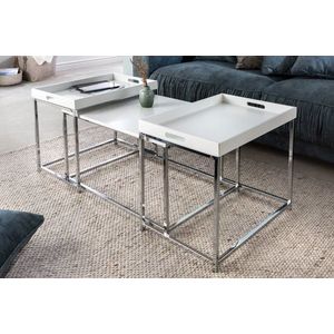 Odkladací stolík 3 ks GAIA Dekorhome vyobraziť