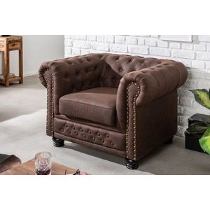 Chesterfield kreslo MIDAS Dekorhome vyobraziť