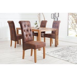 Chesterfield jedálenská stolička 2 ks DOLON Dekorhome vyobraziť