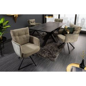 Otočné kreslo GYES Dekorhome vyobraziť