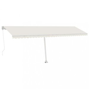 Voľne stojaca ručne zaťahovacia markíza 450x350 cm Dekorhome vyobraziť