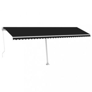 Voľne stojaca ručne zaťahovacia markíza 450x300 cm Dekorhome vyobraziť