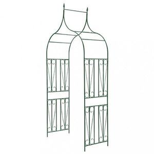 Záhradný oblúk zelená Dekorhome vyobraziť