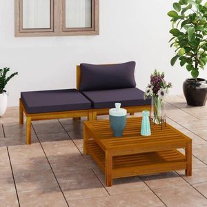 Záhradná sedacia súprava 3 ks DITA Dekorhome vyobraziť