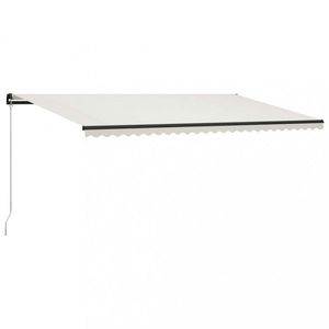 Ručne zaťahovacia markíza s LED svetlom 350x250 cm Dekorhome vyobraziť