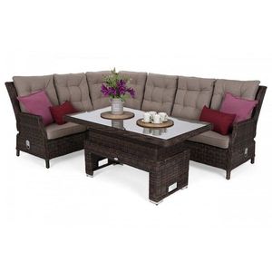 Záhradná sedacia súprava polyratan vyobraziť