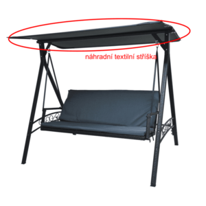 Strieška k hojdačke RATTAN Rojaplast vyobraziť