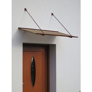Strieška nad dvere SP1 120/70 hnedá Dekorhome vyobraziť
