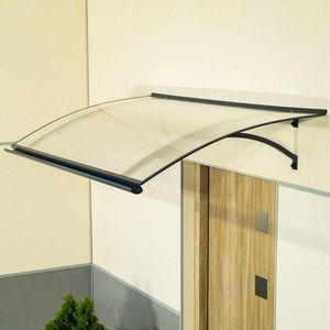 Strieška nad dvere 120/85 antracit Dekorhome vyobraziť