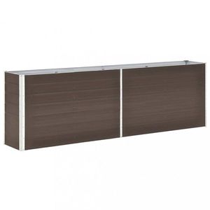 Vyvýšený záhon pozinkovaný plech Dekorhome vyobraziť