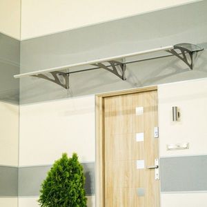 Strieška nad dvere BLUEMOON strieborná Lanitplast vyobraziť