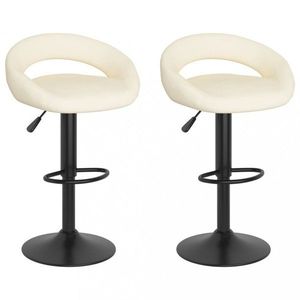 Barová stolička 2 ks zamat / kov Dekorhome vyobraziť