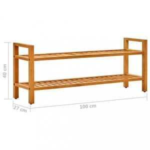 Botník s policami dub Dekorhome vyobraziť