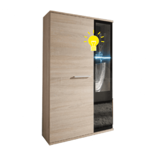 LED osvetlenie k obývacej stene SALESA Tempo Kondela vyobraziť