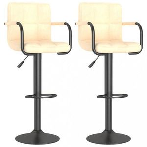 Barová stolička 2 ks zamat / kov Dekorhome vyobraziť