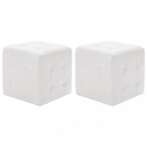 Taburet 2 ks umelá koža Dekorhome vyobraziť