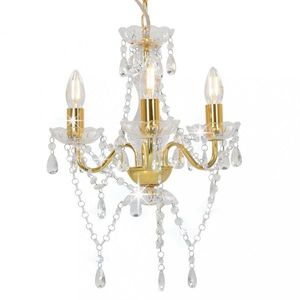 Závesná lampa luster 3 x E14 Dekorhome vyobraziť