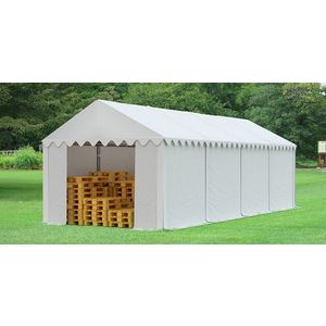 Skladový stan 5x8m sivá KLASIK vyobraziť