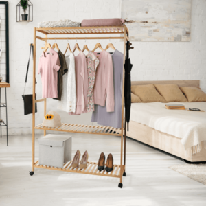 Pojazdný stojan na šaty MELAR Tempo Kondela vyobraziť