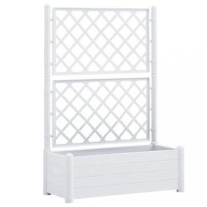 Záhradný kvetináč s treláží 100x43x142 cm PP Dekorhome vyobraziť