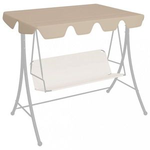 Strieška na záhradnú hojdačku 150/130x70/105 cm Dekorhome vyobraziť