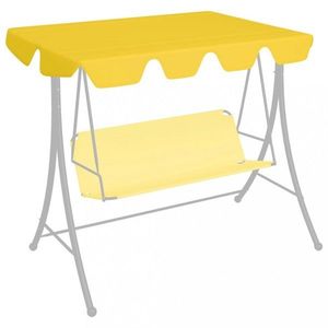 Strieška na záhradnú hojdačku 150/130x70/105 cm Dekorhome vyobraziť