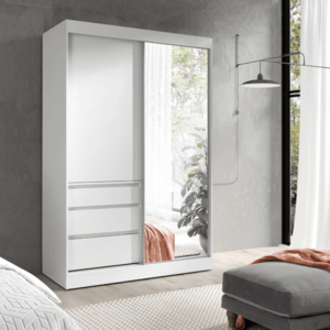 Šatníková skriňa so zrkadlom ROMUALDA 140 Tempo Kondela vyobraziť