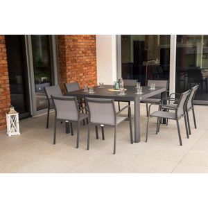 Záhradný jedálenský set 8+1 GH5441 antracit vyobraziť