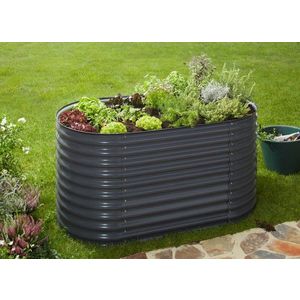 Vyvýšený záhon pozinkovaný plech Dekorhome vyobraziť