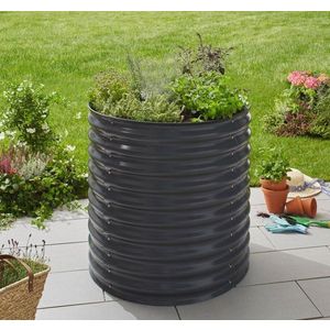 Vyvýšený záhon pozinkovaný plech Dekorhome vyobraziť